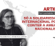 Só a Solidariedade Internacional pode conter o avanço do nacionalismo no mundo