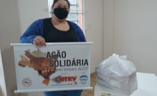 Confira fotos da ação solidária do ramo vetuário da CUT em Venâncio Aires, Rio Grande do Sul