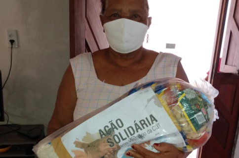 No Rio Grande do Norte, a açaõ solidária da CNTRV chega a uma centena de famílias